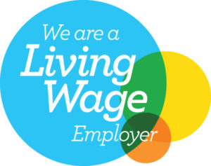 careers: we are a living wage employer logo